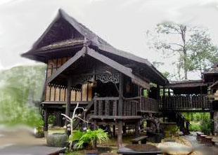 Esden Art Rumah  Tradisional Negara  Malaysia