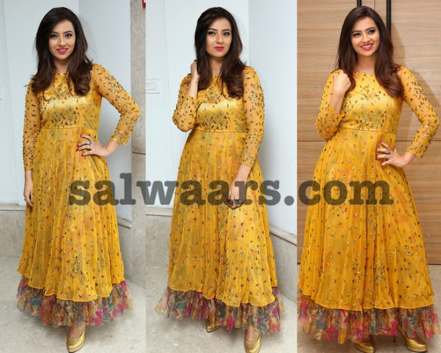 Isha Chawla Floor Length Salwar