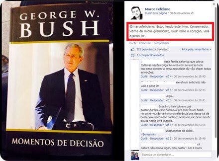 marco feliciano george w. bush - Priscila e Maxwell Palheta