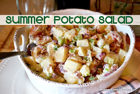 how to make a summer potato salad, ingredients needed for potato salad