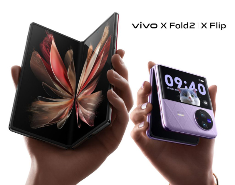 vivo X Fold2 and X Flip launched with Snapdragon 8 series chips and 50MP Zeiss cameras!