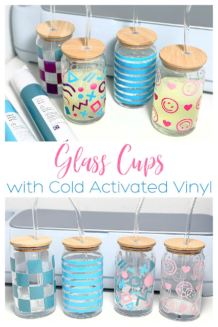 Color Changing Vinyl DIY: Drinking Glass - Morena's Corner