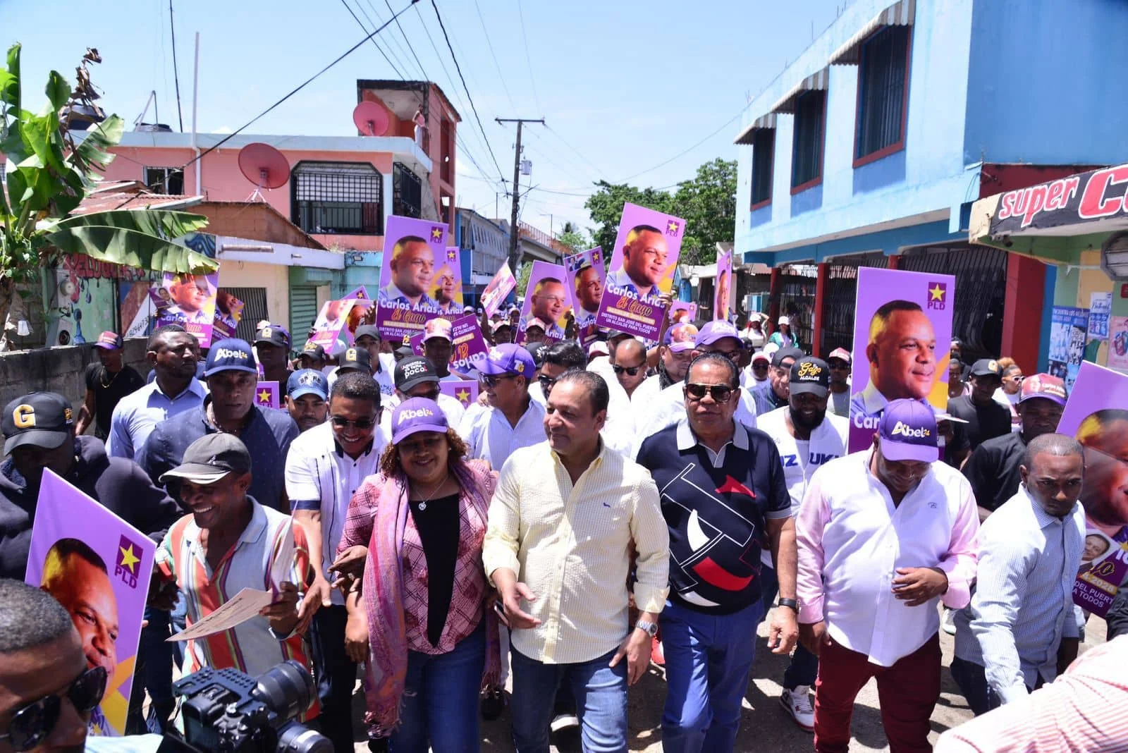 El candidato presidencial del PLD, Abel Martínez