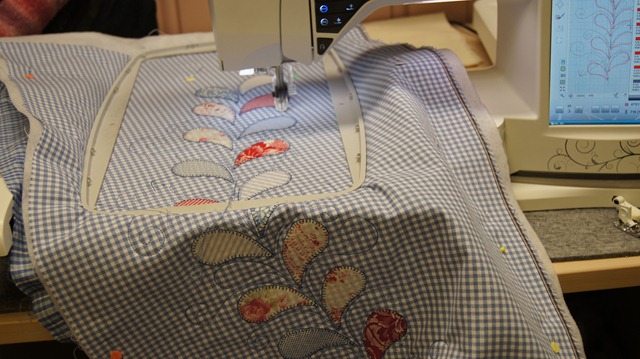 Quilting i ramme