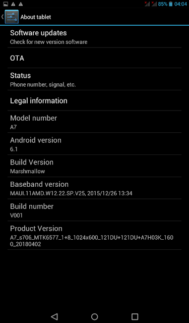 ATOUCH A7 ... ATOUCH A7 Flash File Android