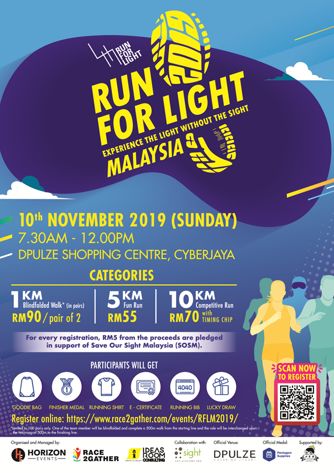 RUNNERIFIC: Run For Light Malaysia 2019