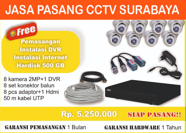 jasa pasang cctv murah surabaya