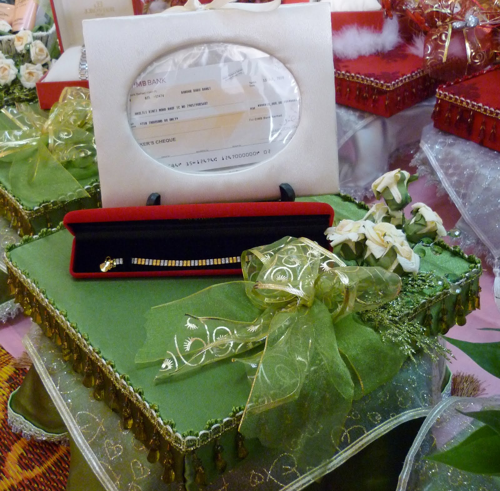 Contoh Hantaran Tema Hijau - Dzień Ojca