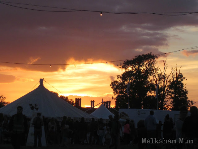 The Big Feastival sunset