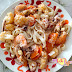 Wordless Wednesday 588 : Seafood Fettucini Kungfu + Veggies