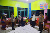 Personil Polres Ciamis Lakukan Monitoring Dalam kegiatan Vaksinasi