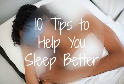 10 Tips to Help You Sleep Better - All Things Pin