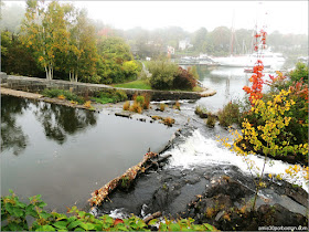 Megunticook Falls en Camden, Maine