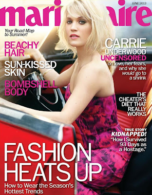 Carrie Underwood by Regan Cameron for Marie Claire US June 2013