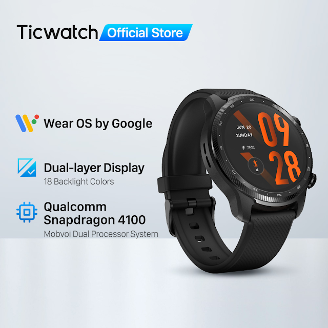 TicWatch Pro 3 Ultra Smartwatch For Men