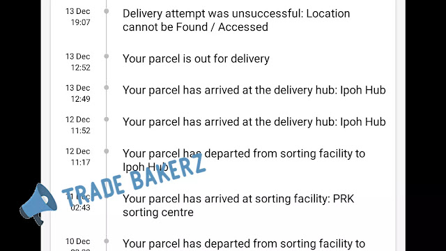 Delivery attempt was unsuccessful: Location cannot be Found Accessed