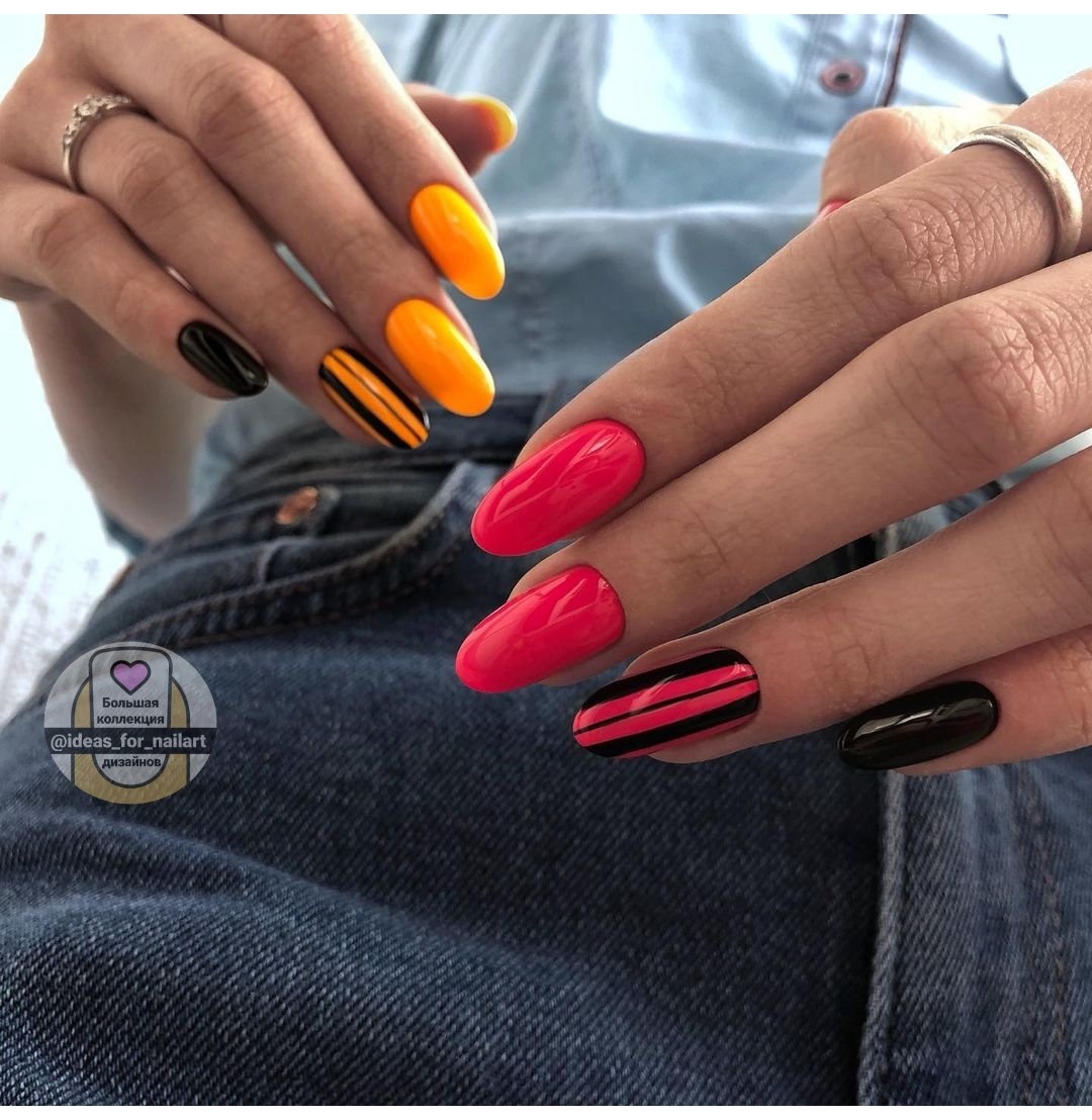 100 Orange Nail Color Nail Design Ideas To Try Girl Beauty