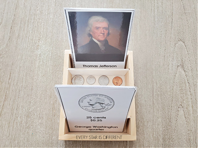 United States Presidents Coin Identification Activity