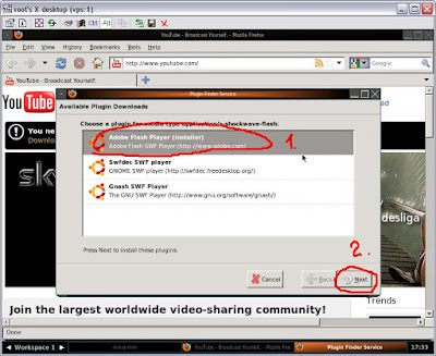 installing adobe flash player ubuntu firefox