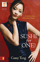 Book cover of Sushi for One? by Camy Tang