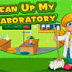 لعبة تنظيف مختبري ـ العاب تنظيف