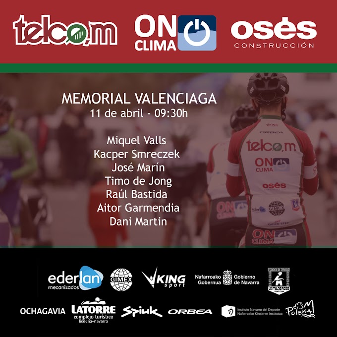 El Telco,m On Clima Osés participará este domingo en el Memorial Valenciaga