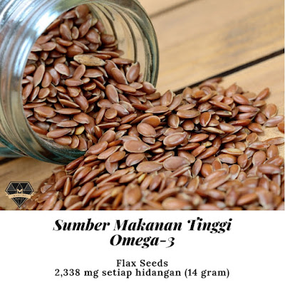 10 Sumber Makanan Tinggi OMEGA-3