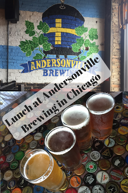 Lunch at Andersonville Brewing in Chicago