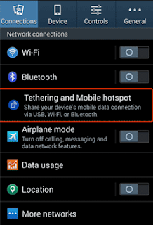 Cara Setting HP Android Jadi Modem