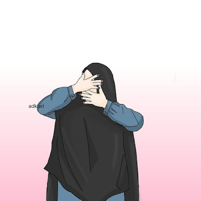 Gambar Kartun Muslimah Lelah