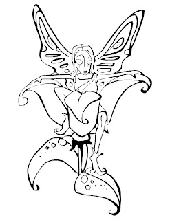 fairy coloring pages