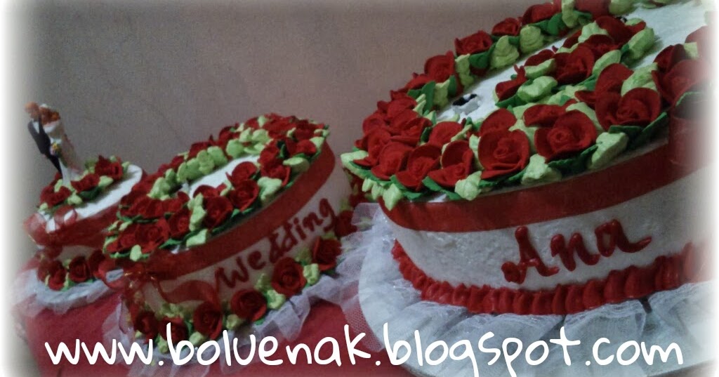 Toko Kue Bolu Enak: Wedding cake tipe mawar spesial