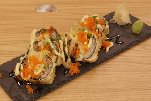 Crispy Unagi Dragon Roll