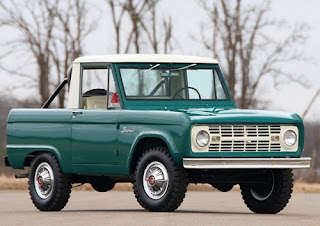 1967 Ford Bronco Half Cab Front Right