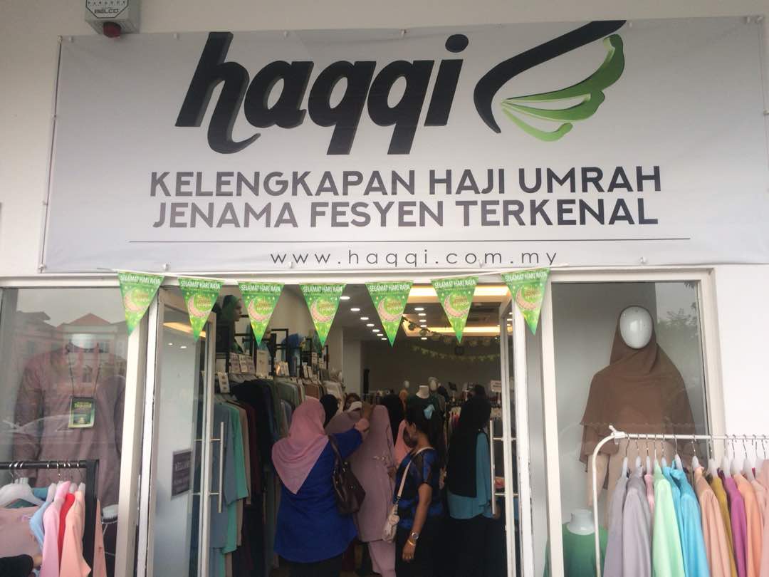 Butik Haqqi di Bangi Sentral Meriah Serta Murah!  Blogger. Model 