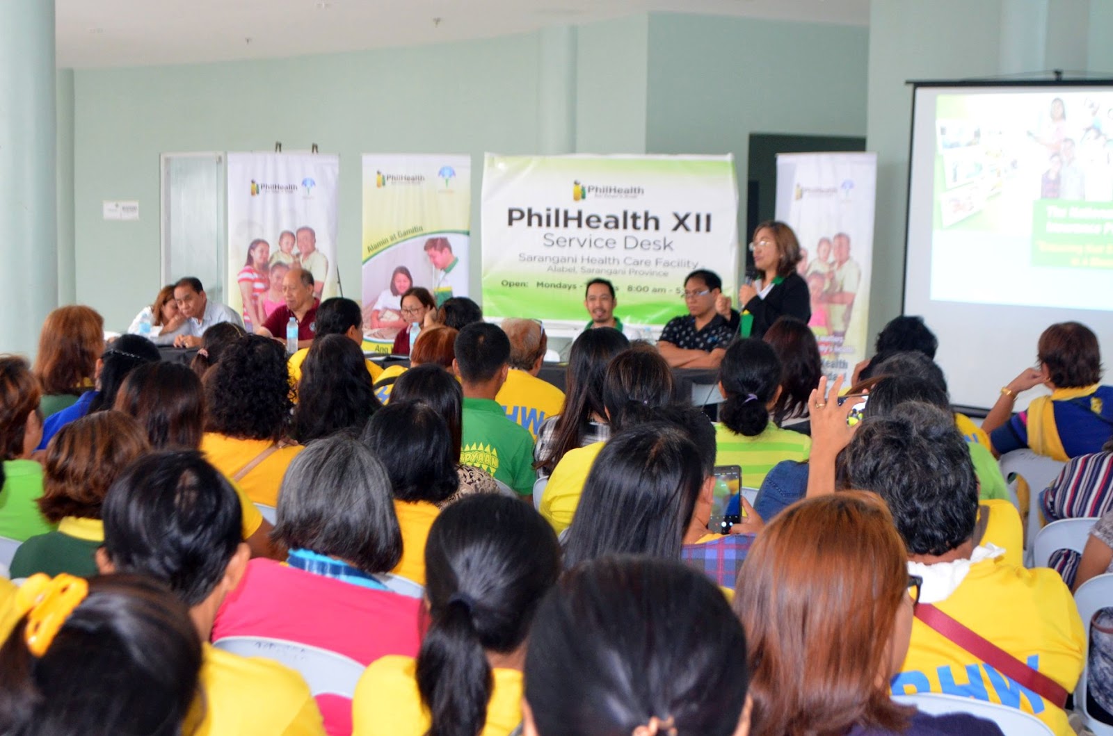PhilHealth XII  Service Desk in Alabel Opens