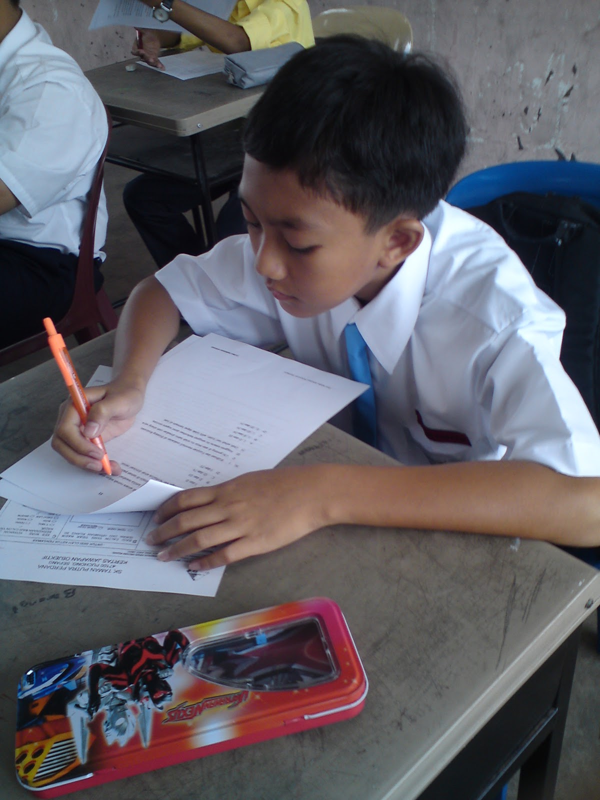 Sekolah Kebangsaan Taman Putra Perdana: Pelaksanaan Ujian 