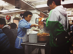 Food trolley at Lin Heung Tea House Hong Kong Restuarant