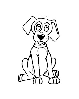 animal coloring pages, dog coloring pages