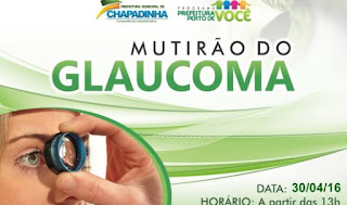 Saúde: Chapadinha recebe mutirão de oftalmologia neste sábado dia 30