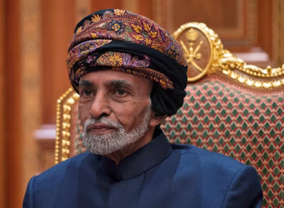 Sultan Qaboos wa Oman ameaga dunia,