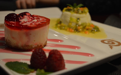 Dessert options from Mantra Thai, Newcastle Quayside