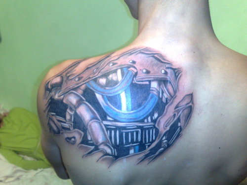 Biomechanical Tattoo Designs Tattoos Pictures Art Ideas Flash 