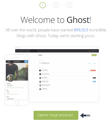 welcome to ghost