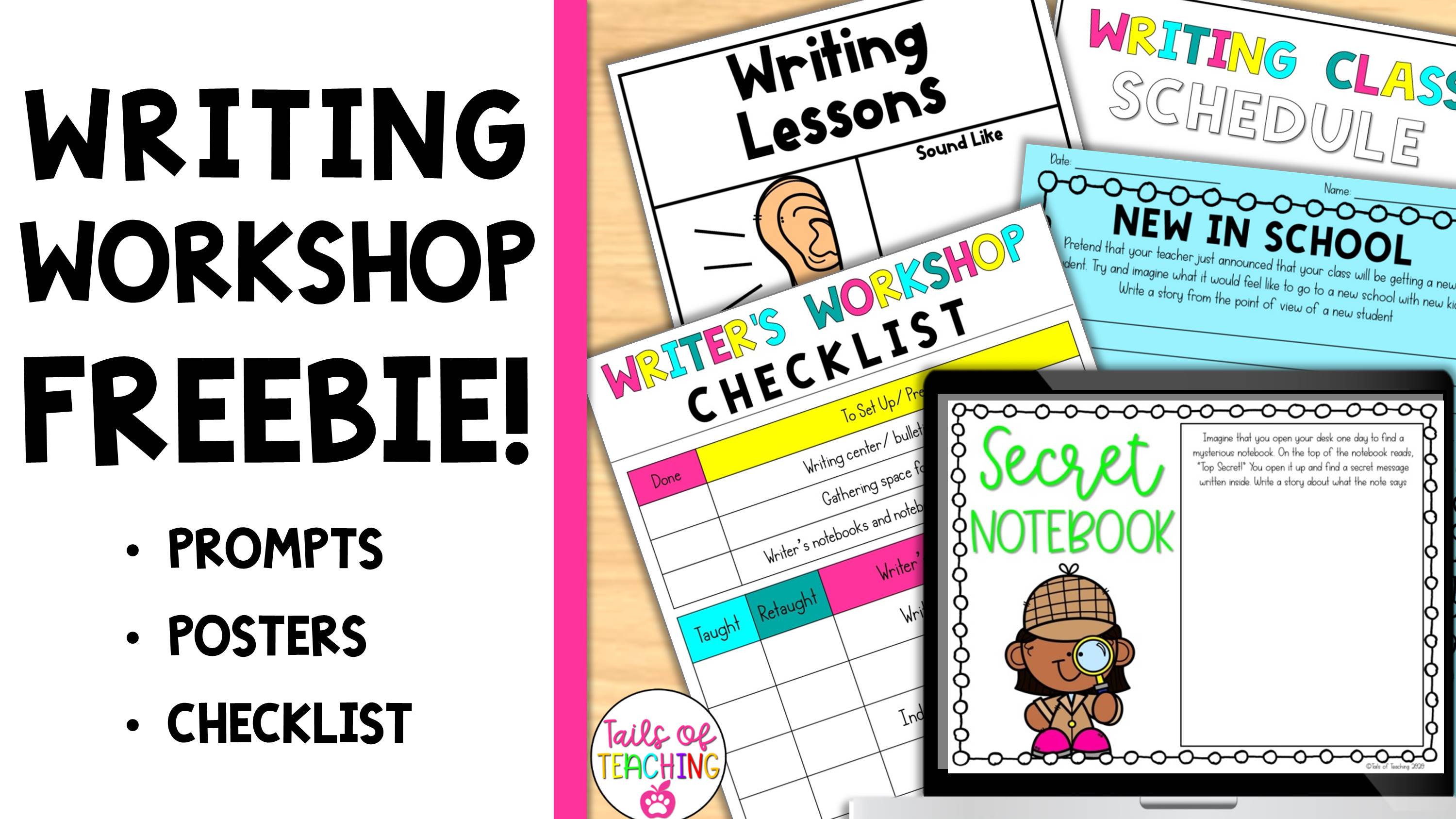 Setting Up Writer's Notebooks: Creating Tools for Successful Writing - Two  Little Birds Teaching