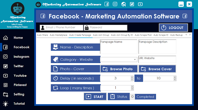 Cara Cepat Membuat Fanspage di Facebook Secara Automatis