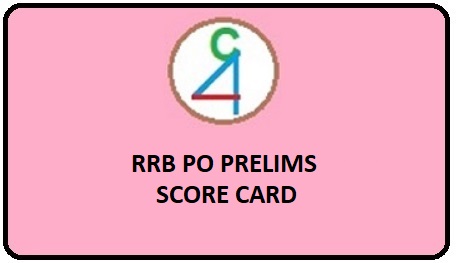 IBPS RRB PO Prelims Scorecard