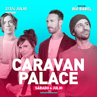 Rio Babel 2020 confirma a Caravan Palace