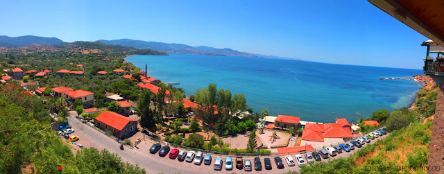 Lesvos Molyvos view