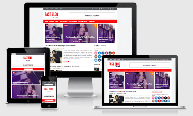 FastBlog - Responsive Blogging Blogger Template